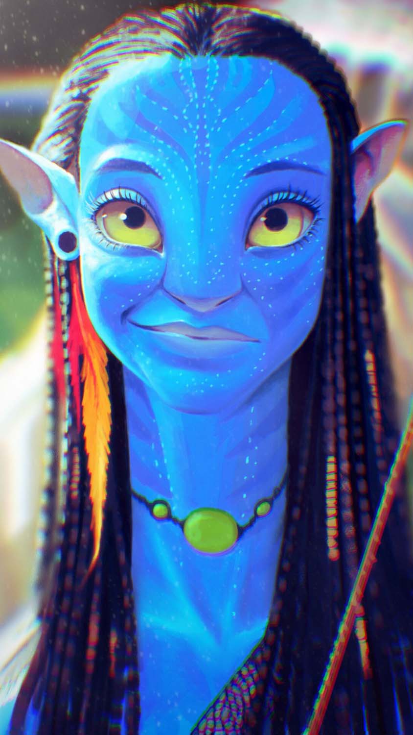 Neytiri from Avatar iPhone Wallpaper HD