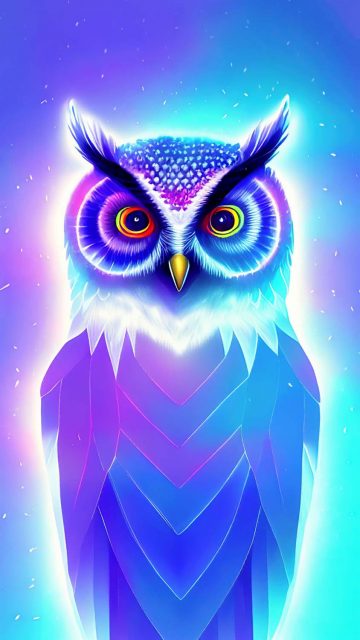 Owl God iPhone Wallpaper HD