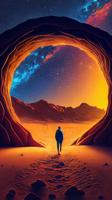 Portal into Unknown iPhone Wallpaper HD
