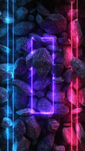 Rock neon RGB iPhone Wallpaper HD