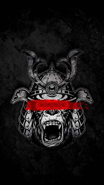 Samurai Kong iPhone Wallpaper HD