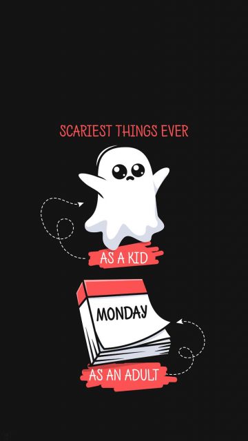 Scariest Things Ever iPhone Wallpaper HD