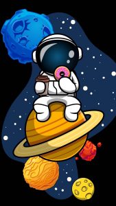 Space Fun iPhone Wallpaper HD