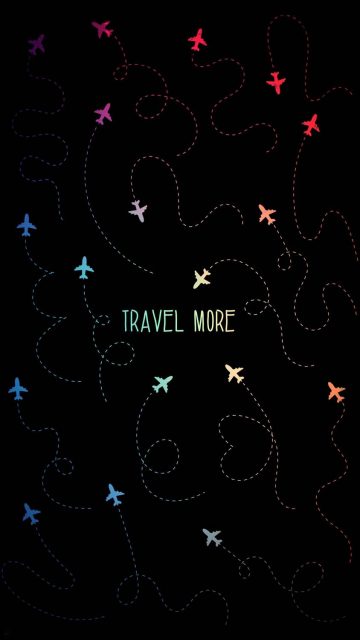 Travel More iPhone Wallpaper HD