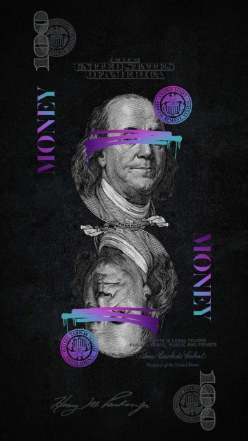 USA Money Note Franklin iPhone Wallpaper HD