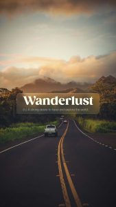 Wanderlust iPhone Wallpaper HD