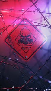 Warning Sign iPhone Wallpaper HD
