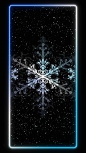 Winter Frame iPhone Wallpaper HD