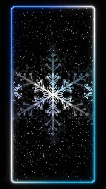 Winter Frame iPhone Wallpaper HD