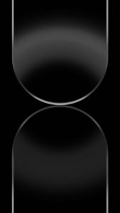 iPhone 14 Pro Max Black Gradient Wallpaper