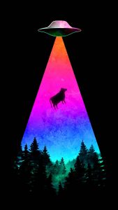 Aliens Amoled iPhone Wallpaper HD