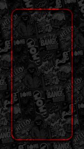 Bang Bang Frame iPhone Wallpaper HD