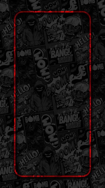 Bang Bang Frame iPhone Wallpaper HD