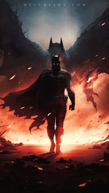 Batman Rise from Darkness iPhone Wallpaper HD