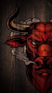 Bull Strength iPhone Wallpaper HD