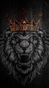 Crown King Lion iPhone Wallpaper HD - iPhone Wallpapers