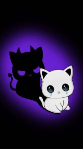 Evil Behind Cuteness iPhone Wallpaper HD