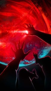 Fallen in Space iPhone Wallpaper HD