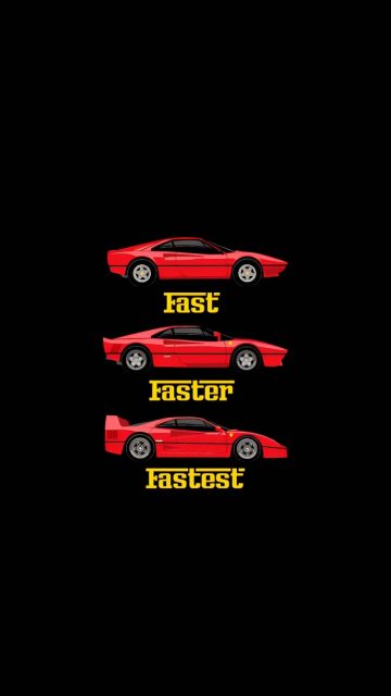 Fast Ferrari iPhone Wallpaper HD