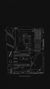 Gaming Motherboard iPhone Wallpaper HD