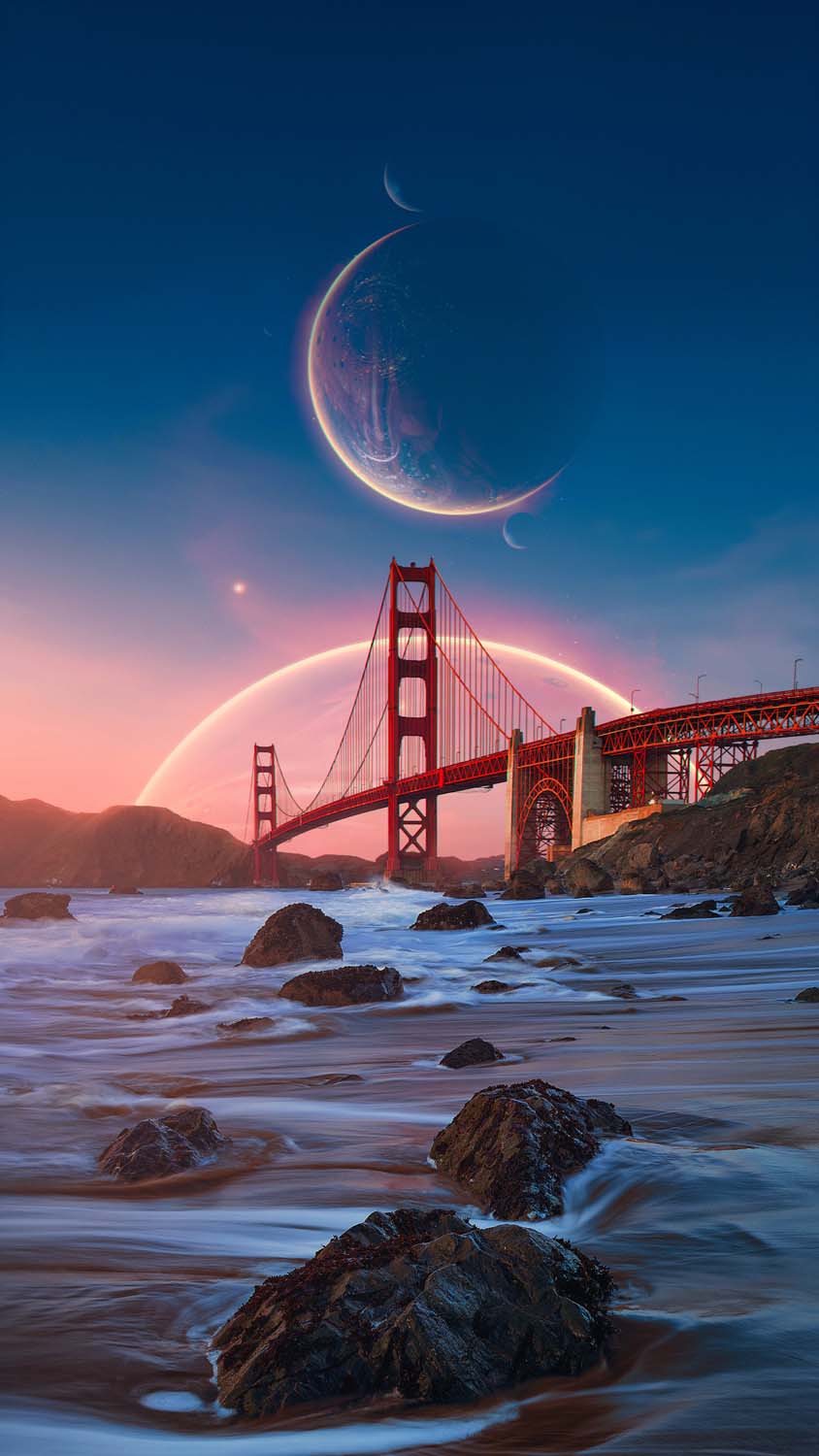 Golden Gate iPhone Wallpaper HD