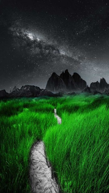 Green Valley iPhone Wallpaper HD