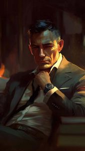 Haggard Man iPhone Wallpaper HD