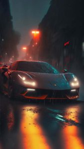 Hypercar Night iPhone Wallpaper HD