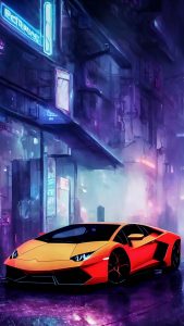 Lambo Vibes iPhone Wallpaper HD