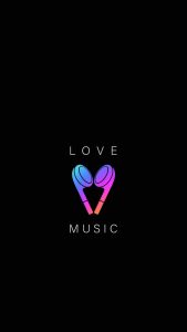 Love Music iPhone Wallpaper HD