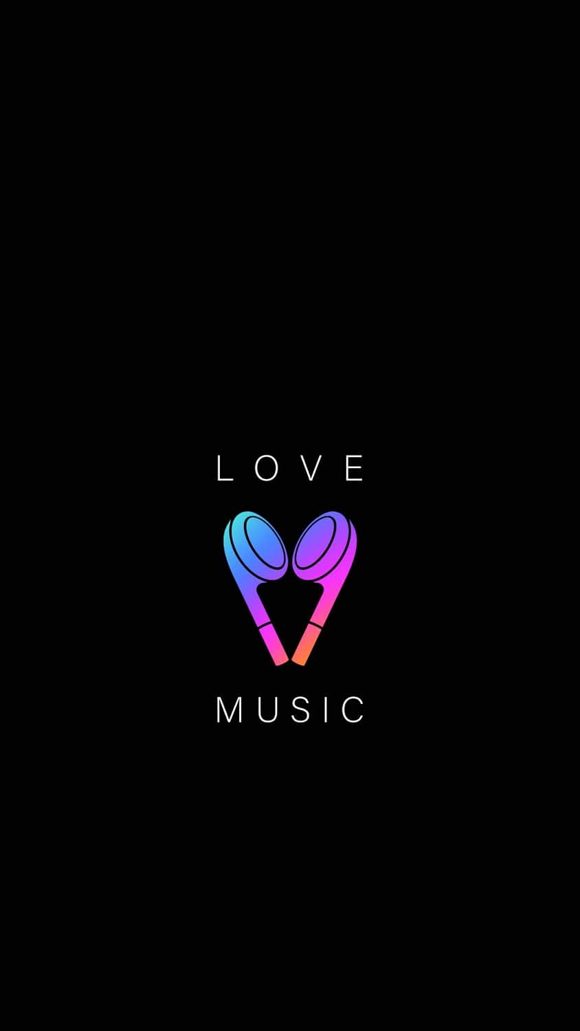 Love Music iPhone Wallpaper HD