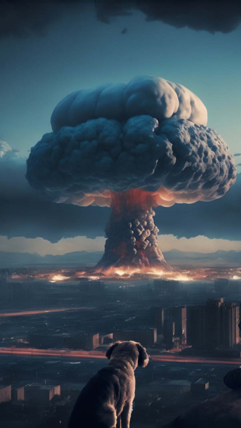 Nuke Explosion iPhone Wallpaper HD