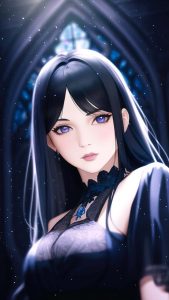 Princess of Dark iPhone Wallpaper HD