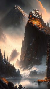 Sci Fi House iPhone Wallpaper HD