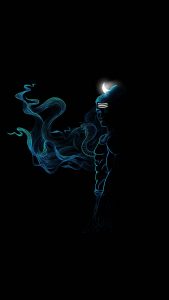 Shiva Oled iPhone Wallpaper HD