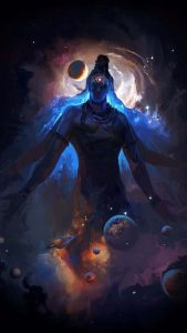 Shiva Space iPhone Wallpaper HD