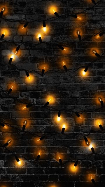 String Lights iPhone Wallpaper HD