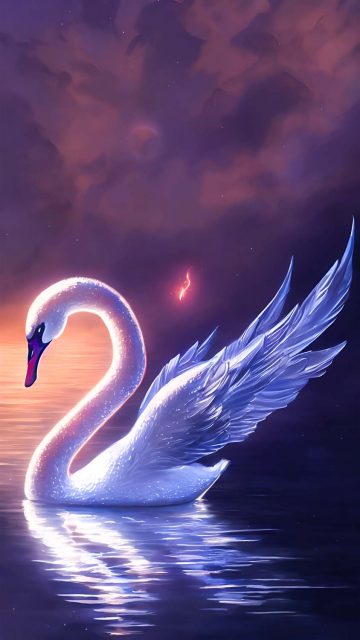 Swan iPhone Wallpaper HD