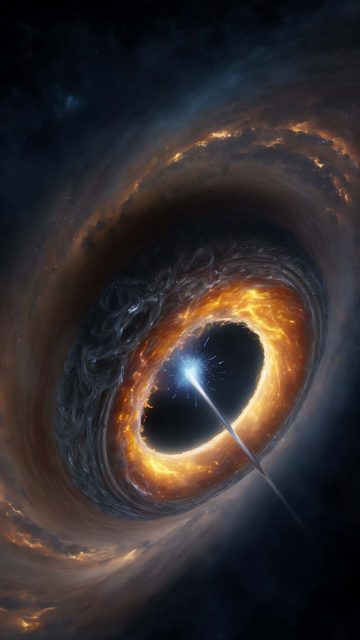The Black Hole iPhone Wallpaper HD