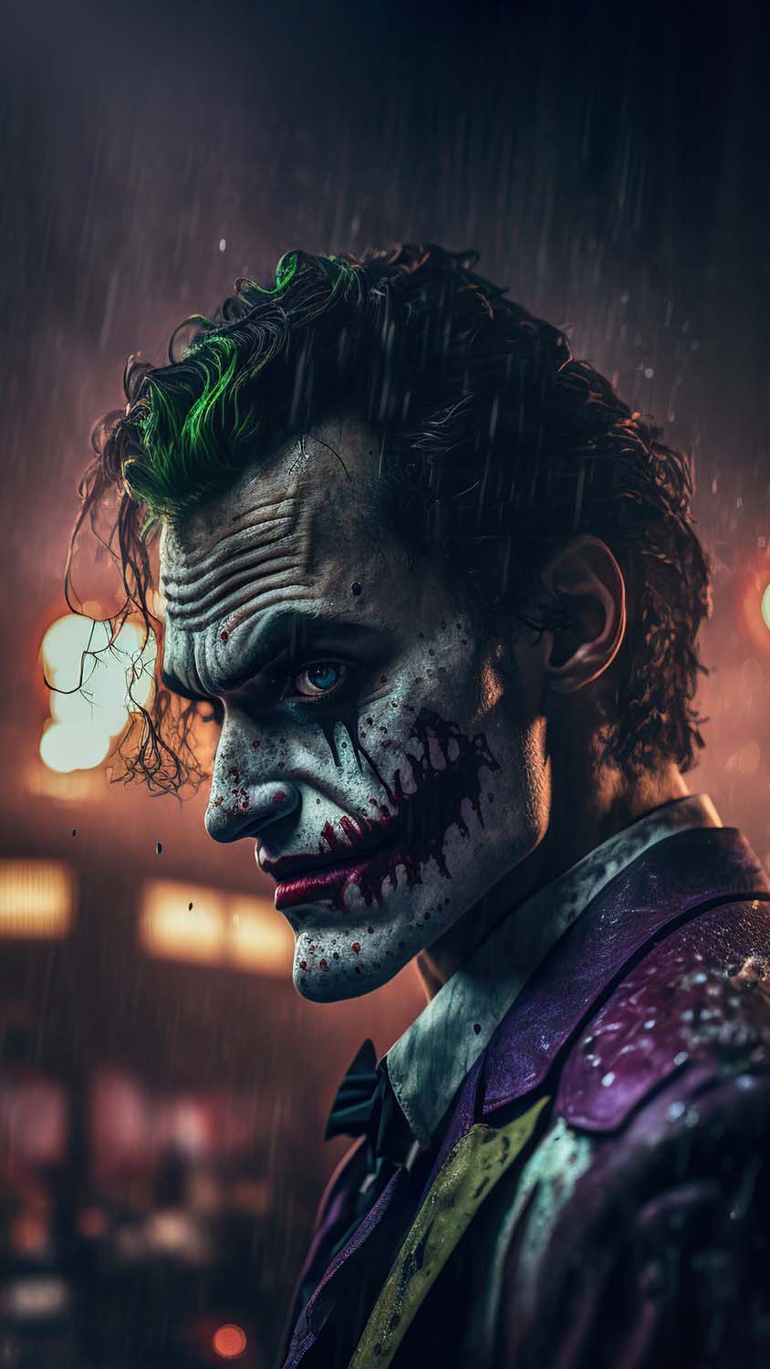 The Strange Joker iPhone Wallpaper HD