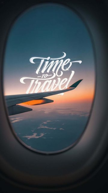 Time to Travel iPhone Wallpaper HD