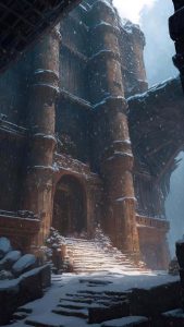 Abandoned Castle iPhone Wallpaper HD