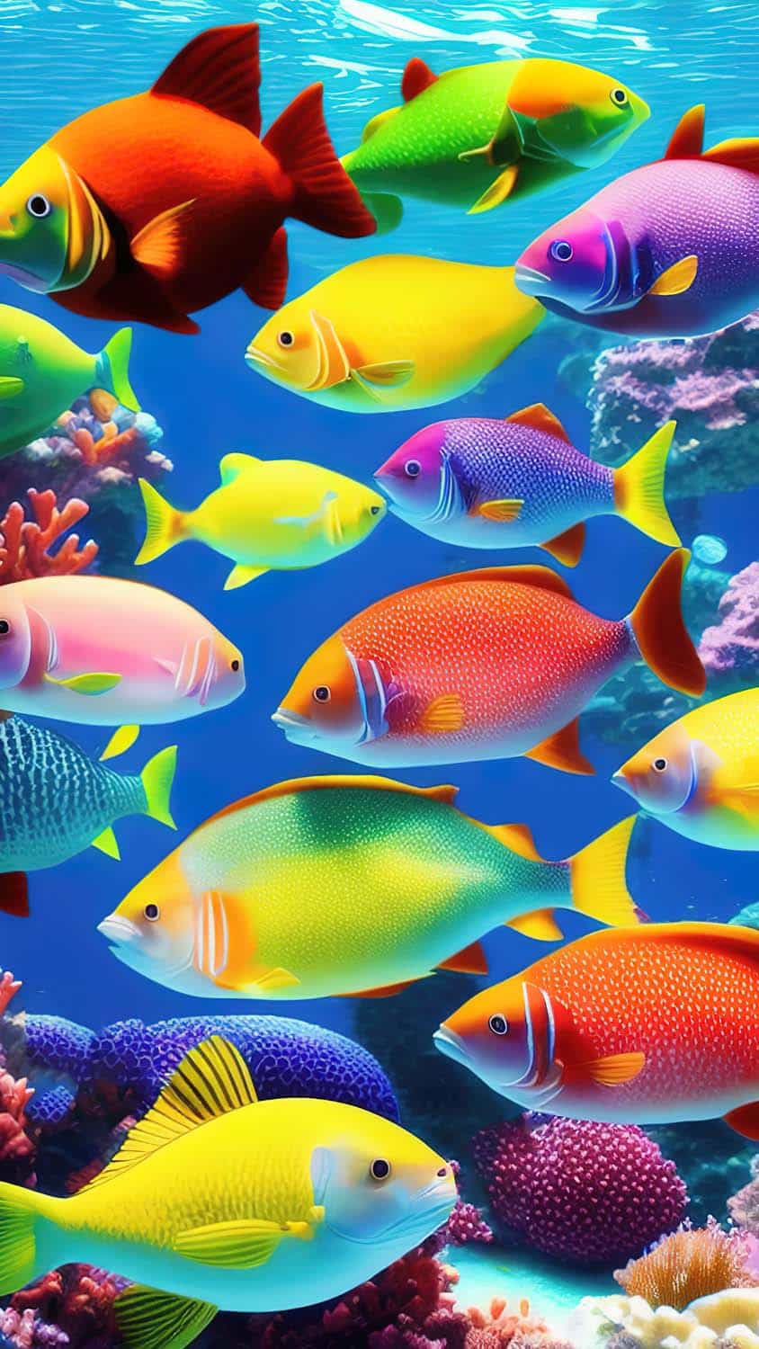 Aquarium Fishes iPhone Wallpaper HD