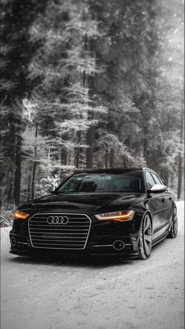Audi Black iPhone Wallpaper HD