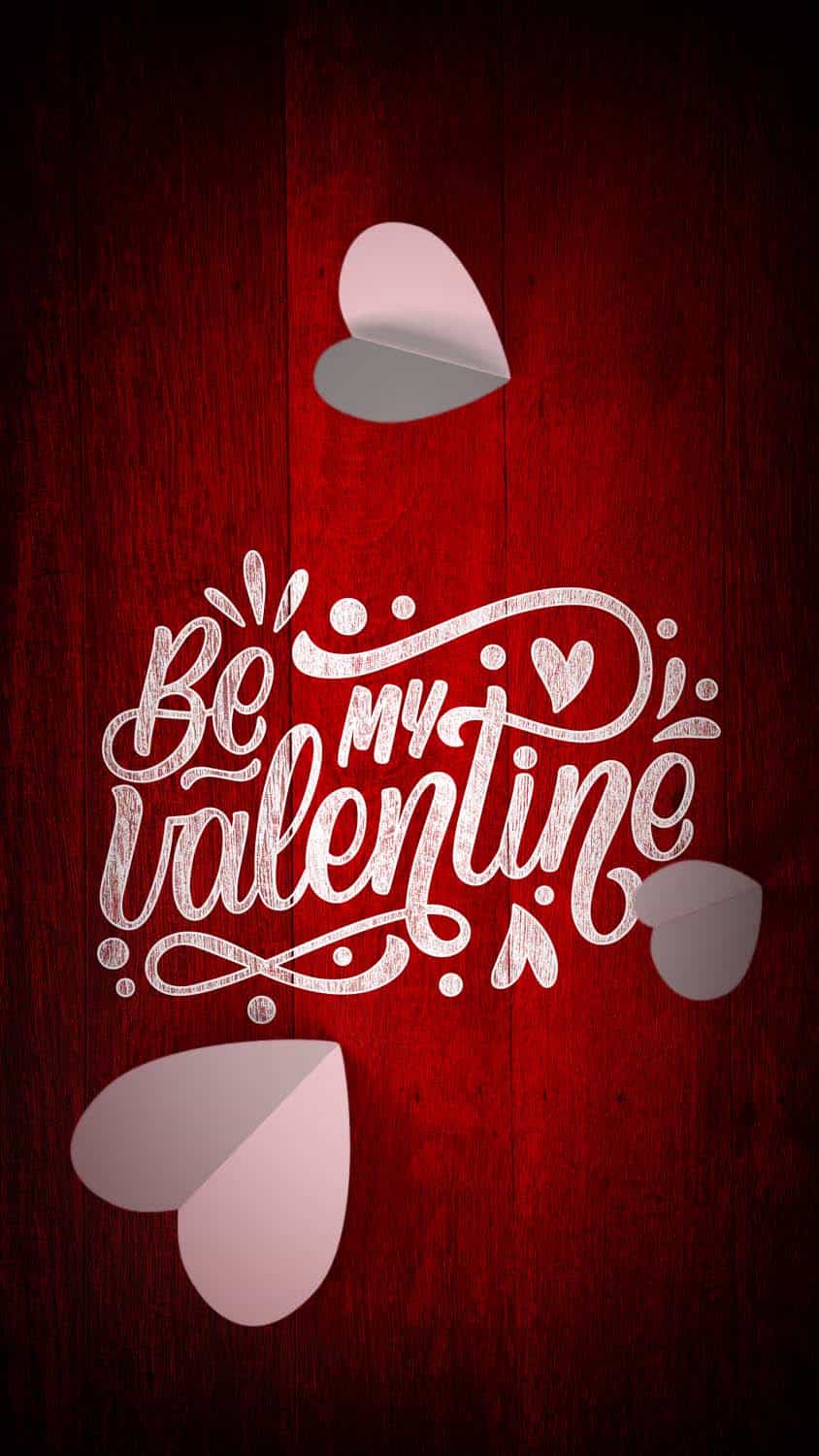 Be My Valentine iPhone Wallpaper HD