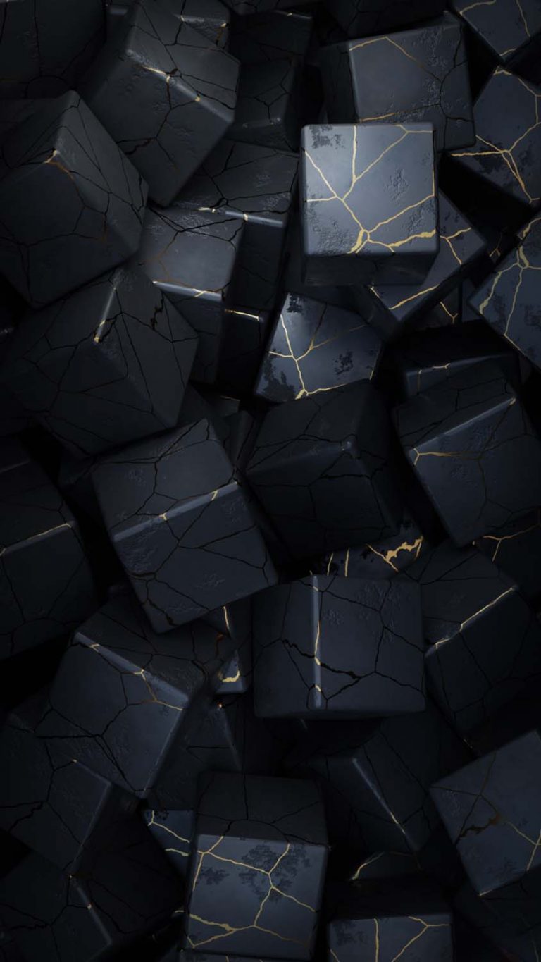 Black Cubes iPhone Wallpaper HD - iPhone Wallpapers