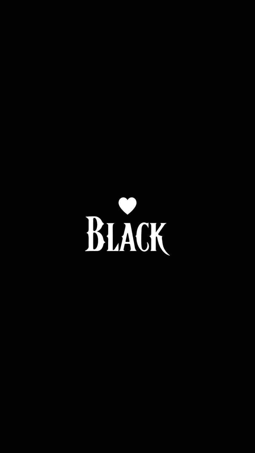 Black is Love iPhone Wallpaper HD