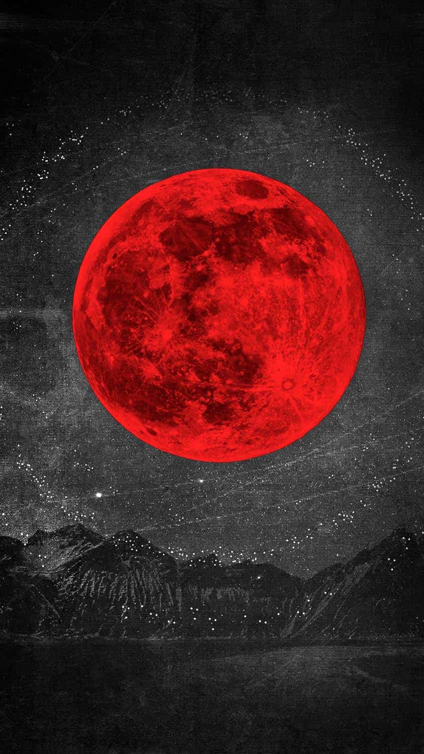 Blood Moon iPhone Wallpaper HD