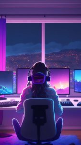 Calm Workstation iPhone Wallpaper HD