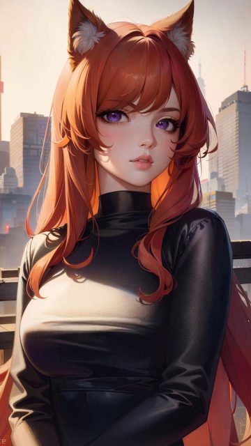 Catwoman Anime iPhone Wallpaper HD